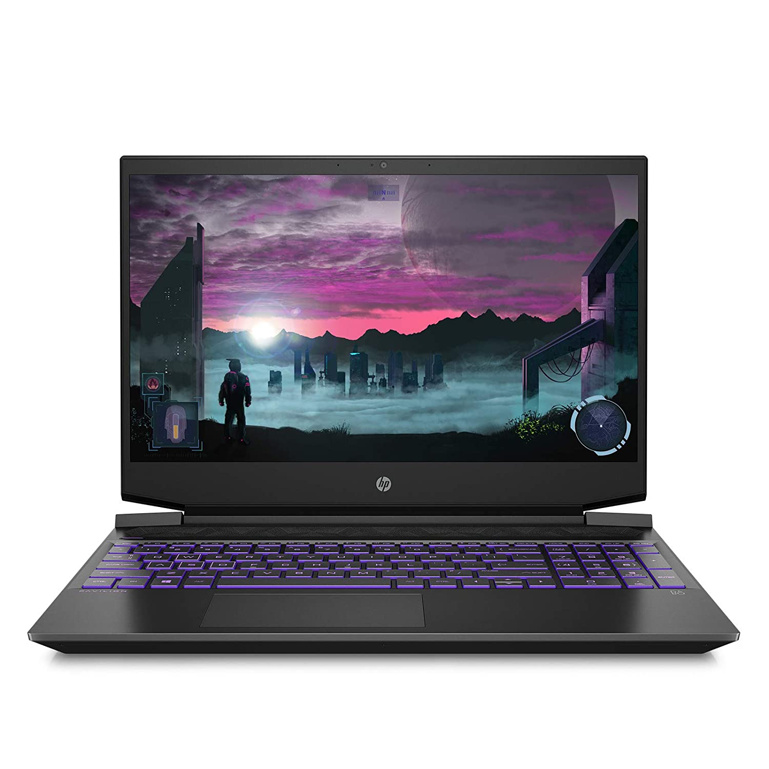 HP Pavilion Gaming Laptop 15-EC2004AX 15.6"   Shadow Black  Ryzen5 5600H (8GB RAM/512GB SSD/Win 10H) NVIDIA GeForce GTX 1650 4GB Graphics and FHD Display