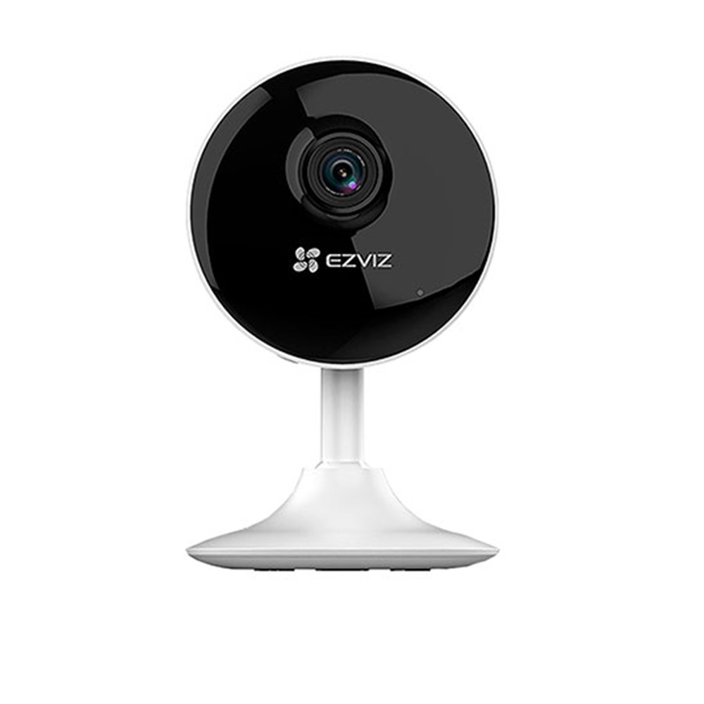 EZVIZ Smart Home CCTV Camera 1080P FHD, H.265 Video Technology, With Compact Design, Two-Way Talk, Motion Detection, Supports 2.4GHz WiFi, Night Vision Up to 12m, Supports MicroSD Cards (up to 256GB), EZVIZ CloudPlay Storage White, CS-C1C