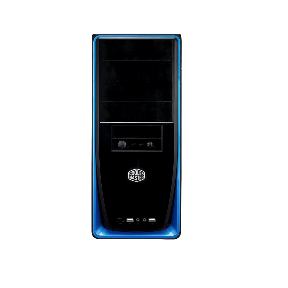 Cooler Master Elite 310C Gaming Cabinet Supports  Micro ATX Motherboard, Steel body, ABS plastic front bezel and 2x USB 2.0, 1x Mic, 1x Audio Ports,  RC-310 